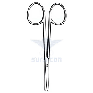 Tijeras Metzenbaum de 11.5 cm / 4-1/2 pulgadas, Rectas/Curvas, de Acero Inoxidable, Instrumento Quirúrgico Médico para Operaciones - Product Image 2