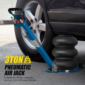 3 Ton/6600 Lbs Triple Bag Air Jack 15.75 Inch Lift Fast Lifting 3 5S Car Jacks for Cars - Product Image 5