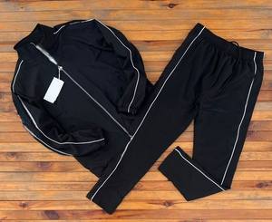 Sportswear Wholesale Custom Sport Tracksuit Men's Track Suits Gym Windbreaker Set 2-Piece Activewear Streetwear <b>Hoodie</b> and Short - Product Image 1