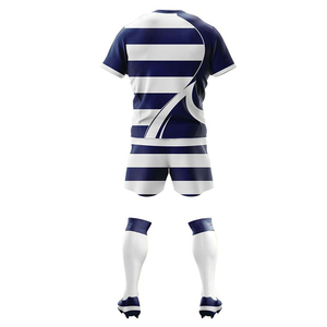Uniformes de Rugby Personalizados de Alta Calidad al por Mayor, Uniformes de Fútbol Rugby 100% Poliéster para Equipos - Product Image 3