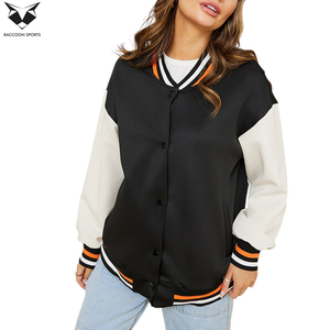 New Arrival Make Own Good Supplier Newest Design OEM ODM Service Comfortable Hand Made Women Wear Varsity Jackets Winter Wear - Product Image 4