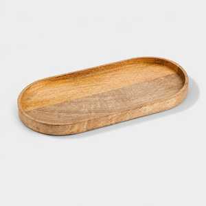 Bandeja de Madera para Joyas de un Solo Nivel, Decoración Moderna y de Lujo para Escritorio y Baño, Apta para Lavavajillas - Product Image 5