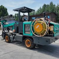 Foreuse hydraulique rotative diesel pour l'exploitation minière souterraine, pour le forage de tunnels et de traverses, portable