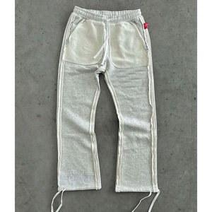 Conjunto Deportivo Harajuku Moderno para Hombre, 2 Piezas, Sudadera con Capucha y Pantalones Deportivos con Parches y Detalles Bordados, Cierre de Cremallera - Product Image 4