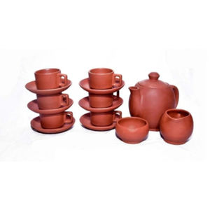 ชุดน้ำชาเคลือบดินเผาแบบย้อนยุค SwamiG TradeX ทนความร้อน - เกรดอาหารและเป็นมิตรกับสิ่งแวดล้อม - Product Image 3