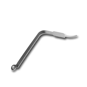 Écarteur orthopédique Hohmann courbé de qualité supérieure, levier osseux et écarteur de genou pour exposition articulaire, instrument chirurgical marqué CE ISO - Product Image 5