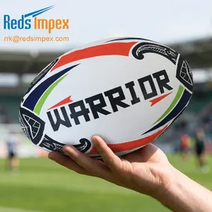 Balón de Rugby Personalizado para Entrenamiento, Caucho Sintético Premium de Larga Duración, Disponible en Tallas 3, 4 y 5 para Niños, Jóvenes y Adultos - Product Image 6