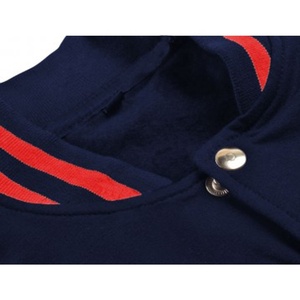 Chaqueta de béisbol deportiva para hombre, chaqueta masculina de manga de cuero, de alta calidad, venta al por mayor - Product Image 3