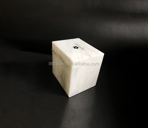 Scatola regalo in marmo con coperchio organizzatore di lusso in <span class=keywords><strong>Plexiglass</strong></span> da banco - Product Image 2