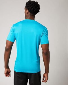 T-shirt tendance pour homme en coton premium, toucher doux, tissu tricoté respirant, haut décontracté et mode, streetwear d'été, vêtements en gros - Product Image 3