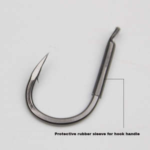 Hameçons de pêche à pointe affûtée, en acier à haute teneur en carbone/alliage de titane, pour la pêche en eau douce ou en eau salée, par zuol - Product Image 4