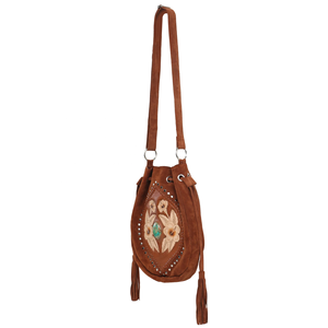 Nuevo diseñador Vintage & Fashion Western elegante cuero de vaca Crossbody bolsos de mano para mujeres multiusos Sling Bags - Product Image 6