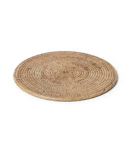 En gros, set de table en rotin style bohème à bord plat, tressé, vintage, résistant à la chaleur, également dessous de verre et dessous de plat, pour la maison et la salle à manger - Product Image 3