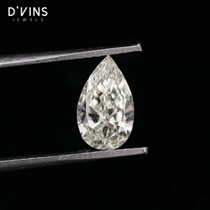 Diamants de laboratoire D'vins Jewels Laboratory 1ct 5ct couleur E, taille poire, cultivés en laboratoire CVD HPHT, en vrac pour la fabrication de bijoux - Product Image 3