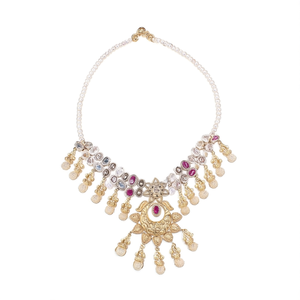 Heritage Fine <b>Jewelry</b> <b>Set</b> Pota Stone and <b>Pearl</b> Necklace 10575490WH - Product Image 3