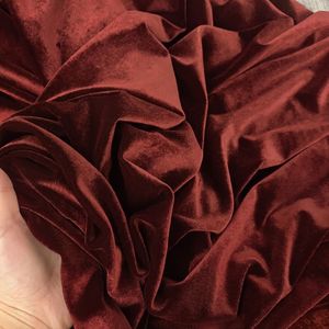 Premium Modern Maroon Velvet Fabric Woven 100% Polyester Quick-Dry Breathable Wedding Soft Luxury Men Women Girls Suits Blazers - Product Image 1