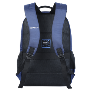 <b>Backpack</b> Zipper Closure Anti-Theft <b>Waterproof</b> Moisture-Wicking Antibacterial 24L Capacity Premium Simple Polyester Laptop - Product Image 5