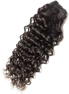 Extensiones de Cabello Humano Rizado Remy Indio a Granel, Doble Trama, Doble Grosor, con Baby Hair, 100% Densidad, Aptas para Todos los Colores - Product Image 2