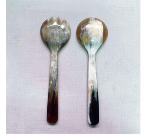 Articles faits à la main, écologiques, compatibles lave-vaisselle, ustensiles à salade, cuisine à domicile, fabriqués en Inde - Product Image 4