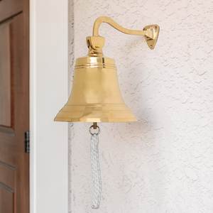 Designer Brass Door <b>Bell</b> For Luxury Home Entrance Decorative Hanging Temple <b>Bell</b> With Antique Finish Appearance - Product Image 2