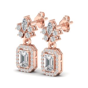 REYES Fine Jewelry 14K 18K Solid <b>Gold</b> Customizable Christian Wedding <b>Earrings</b> Lab Grown Diamonds <b>Screw</b> <b>Back</b> Fashion Jewelry - Product Image 3