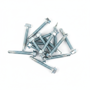 Carbon Steel Hex Washer Head Integrated Metal Washer Self-Drilling <b>Screws</b> (Metric/Inch) Zinc Coated Class 8 Heavy Duty Corrosion - Product Image 1