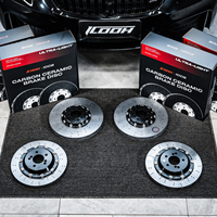 ICOOH - Discos de Freno de Cerámica de Carbono de Alta Calidad para BMW F16 E46 E92 M3 F10 F97 G01 X6 F16 E90 F90 M5 F30 2007