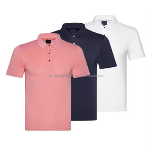 Veste de golf personnalisée pour hommes à séchage rapide, rayée, style polo, pour les sports de plein air, respirante et fournie en ODM - Product Image 3