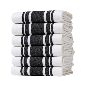 Serviettes de cuisine en coton tissé 100 % biologique, couleur unie, tendance, pour le golf, la cuisine, les fêtes, les mariages, rectangulaires, écologiques, lavables en machine - Product Image 6