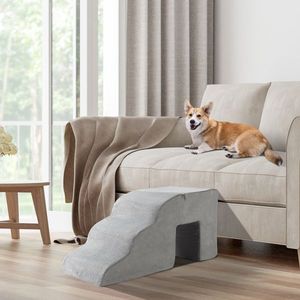 5 <b>Step</b> Grey Pet Stairs for Dogs and Cats Premium Pet Houses & Furniture - Product Image 5