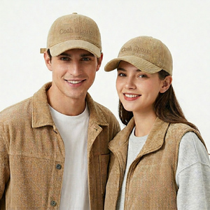 Casquette de baseball unisexe réglable à visière souple, style vintage streetwear et décontracté pour le sport et les activités de plein air, fournisseur de chapeaux de soleil en provenance du Pakistan - Product Image 1