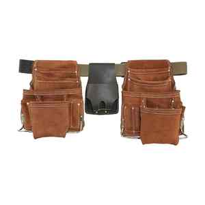 Wholesale Best Selling Made Pakistan Heavy-Duty Leather <b>Tool</b> <b>Bag</b> High Quality OEM Customizable Waterproof Leather <b>Tool</b> <b>Bag</b> - Product Image 2