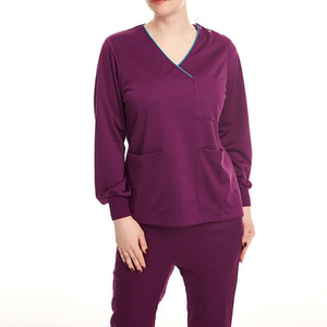 Tenues Médicales Blouses d'Infirmière Uniformes d'Hôpital 2026 Ensembles de Blouses Tissu Toile Respirant Confortable - Product Image 4