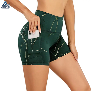 Pantalones Cortos Deportivos para Mujer, Sublimados, Cómodos, Precio Competitivo, Nueva Llegada, Servicio OEM, Ropa Deportiva Transpirable para Gimnasio - Product Image 6