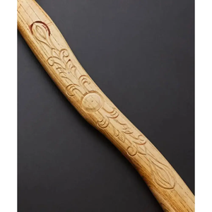 Hache à double lame en acier au carbone faite à la main, personnalisée, manche en bois de rose, qualité industrielle supérieure, sur mesure avec étui en cuir - Product Image 4
