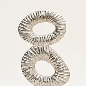 Designer Handmade <b>Iron</b> Sculpture Premium Interior Accent for Villa and Apartment SpacesHandmade Metal Lion Sculpture for Home - Product Image 4