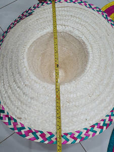 Sombreros de paja mexicanos de ala ancha coloridos de Vietnam para pedidos al por mayor para fiestas y eventos culturales, fiestas informales, bodas, verano y playa - Product Image 6