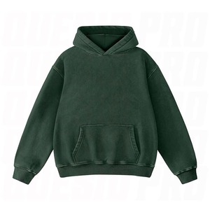 <b>Couples</b> <b>Matching</b> Oversized Hoodie Sweatshirts Mens Heavyweight Pullover Vintage Acid Wash Cozy Cotton <b>Hoodies</b> <b>For</b> Men - Product Image 3