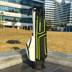 Bolsa de Golf Plegable Unisex de Cuero PU OEM, Impermeable, Ligera y Elegante, Bolsa de Transporte para Palos de Golf con Logotipo Personalizado, Profesional - Product Image 4