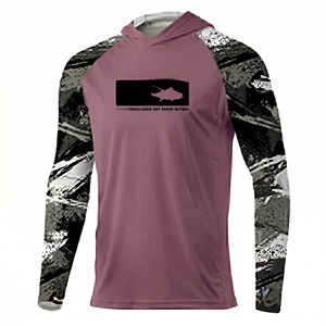 Sudadera con Capucha para Equipo de Pesca con Nombres, Números y Logotipo de Patrocinador Personalizados, Camiseta Transpirable con Capucha para Pesca - Product Image 1
