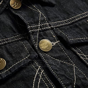 Chaleco Vaquero de Invierno para Hombre, Estilo Casual y Moderno, 100% Algodón, Secado Rápido, Transpirable, Ecológico, Alta Calidad, Superventas - Product Image 4