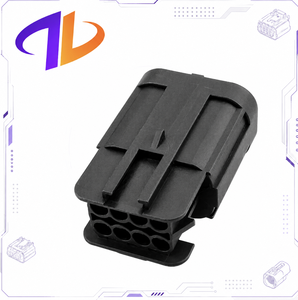 15326840 Compatible 8 Pin Copper Black GT150 1.5mm Sealed Waterproof Automotive Oil <b>Pump</b> Wire Harness Male Connector Plug - Product Image 1