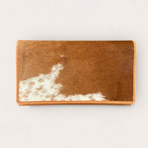 Porte-cartes en cuir véritable de vachette, porte-cartes en cuir véritable, portefeuilles fins en cuir de vachette - Product Image 1