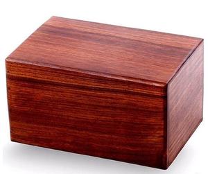 Urna Funeraria de Madera con Acabado Natural Estilo Americano para Cenizas Humanas y de Perros, con Diseños Personalizables para Decoración - Product Image 6