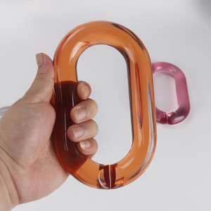 Chaîne de maillons en résine transparente, chaîne murale ouverte, artisanat suspendu, chaîne de maillons en résine multicolore, meilleur design - Product Image 2