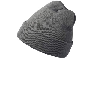 Knitted Hats <b>Women</b> Custom logo <b>Beanies</b> and Leather Label Wholesale Comfortable Acrylic Material Unisex <b>Beanies</b> Wholesale - Product Image 1