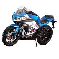 Chaud pas cher 72v 3000W 5000W Moto électrique moto de course sportsbike mi moteur EEC cyclomoteur batterie motos électriques à vendre