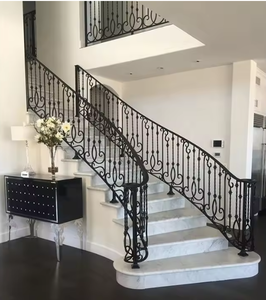 Decorative Stainless <b>Steel</b> Wrought Iron Scroll Panel for Stair <b>Railing</b> Balcony Gate Fence and Luxury Home Metalwork Design - Product Image 2