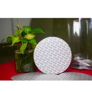 Bouchon de bouteille hermétique Sam Lan blanc de qualité alimentaire, scellage sensible à la pression, anti-fuite, en mousse PS + adhésif, OEM accepté - Meilleure vente - Product Image 3