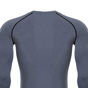 Hauts de compression à manches longues personnalisés pour hommes – Plusieurs couleurs, haute qualité, évacuation de l'humidité, respirants, imperméables, modèle 2026 - Product Image 5